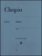 Etudes piano sheet music cover